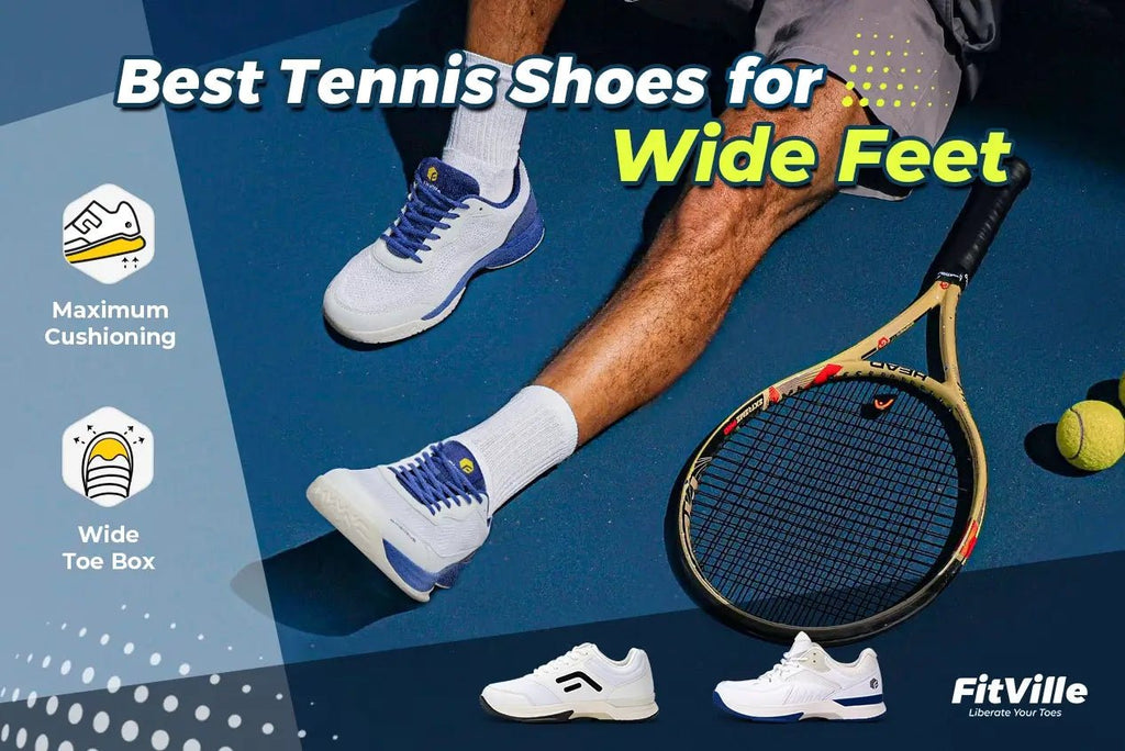 5 Best Men's Wide Tennis Shoes for Maximum Comfort - FitVilleUK