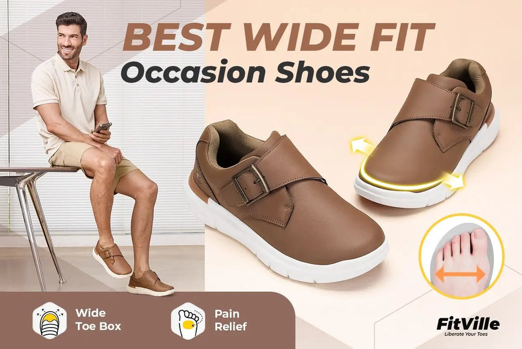 Top 2 Wide Fit Occasion Shoes: A Comfortable Style Guide - FitVilleUK