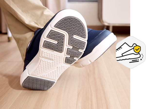 Sole Perfection Stable support, shock reduction, anti-skid and well resistance with EVA.