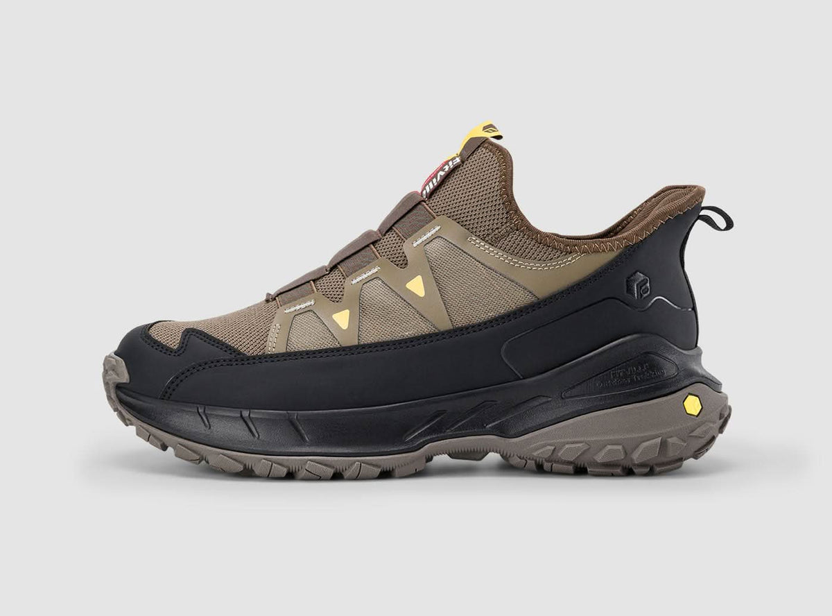 FitVille Men's LowTop LugMax Hiking Shoes V5 2E/4E FitVilleUK