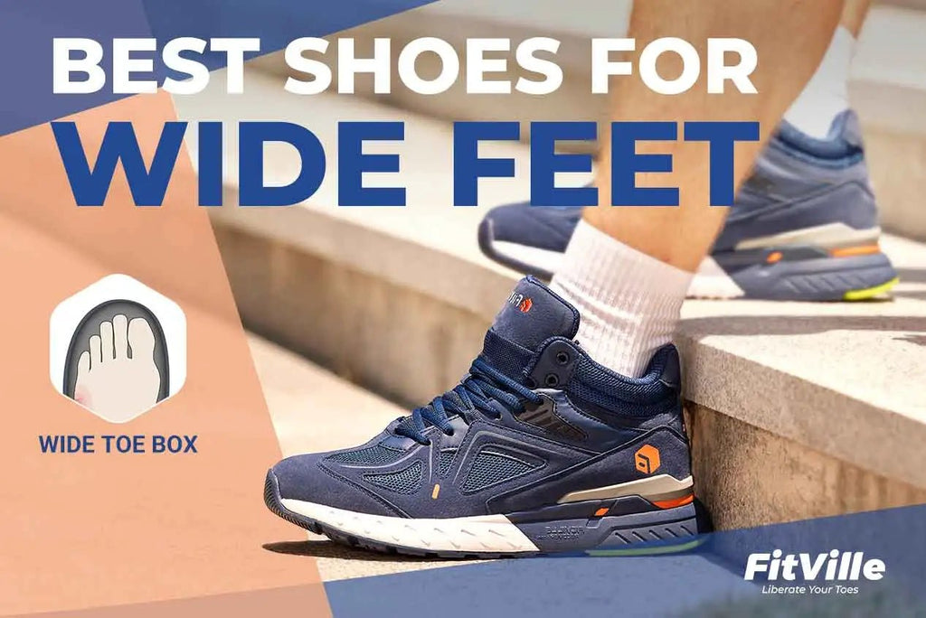 Sneakers for people with wide feet on sale