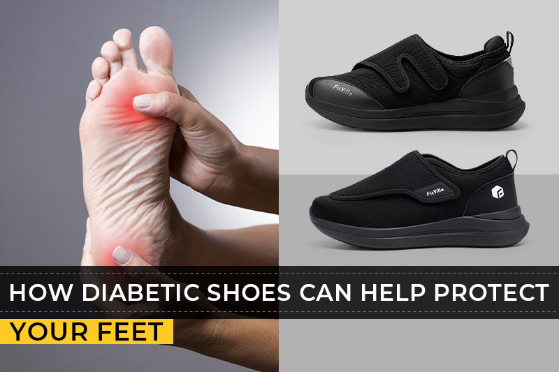 How diabetic shoes can help protect your feet