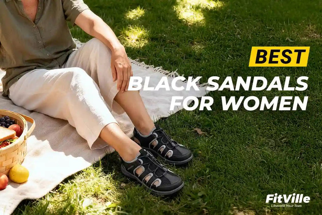 Best Black Sandals for Women 2026: Complete Guide to Comfort - FitVilleUK