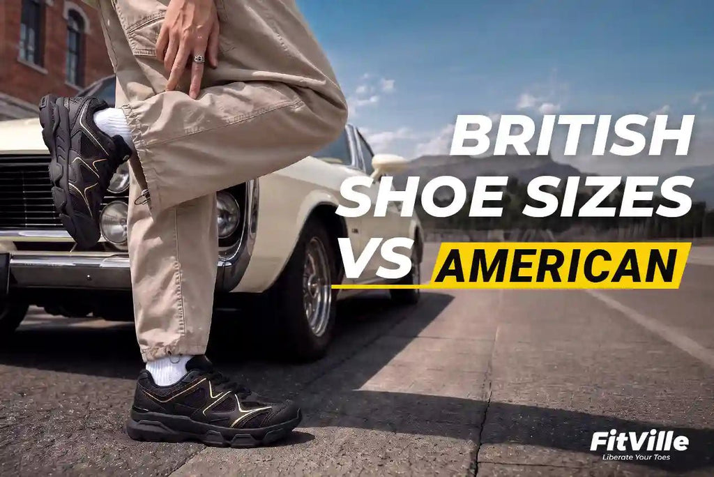 British Shoe Sizes vs American Shoe Sizes: What's the Difference? - FitVilleUK