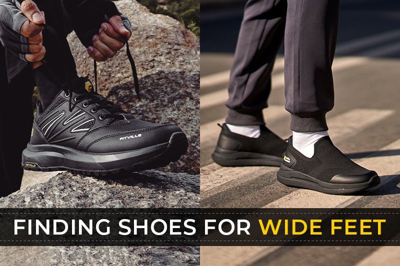 Finding shoes for wide feet - FitVilleUK