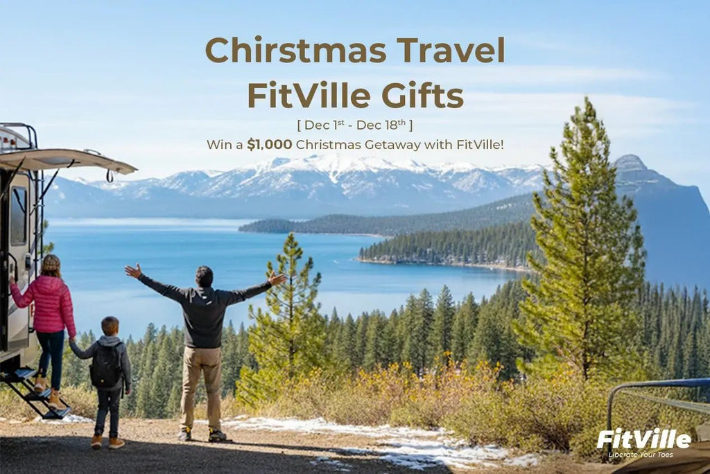 FitVille's Christmas Travels: Win $1,000 and Travel-Ready Shoes! - FitVilleUK