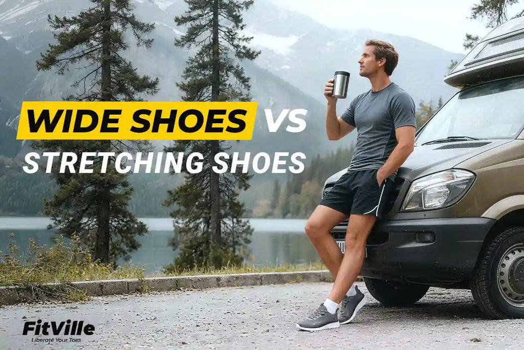 Wide Shoes vs. Stretching Shoes: Which Is Right for Your Feet? - FitVilleUK