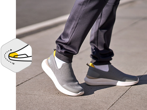 Comfortable Men’s BriskWalk Recovery Slip-On Shoes | FitVille – FitVilleUK