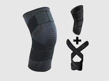 FitVille Compression Knee Pad 1 - Pair Bundle (Unisex) - 1