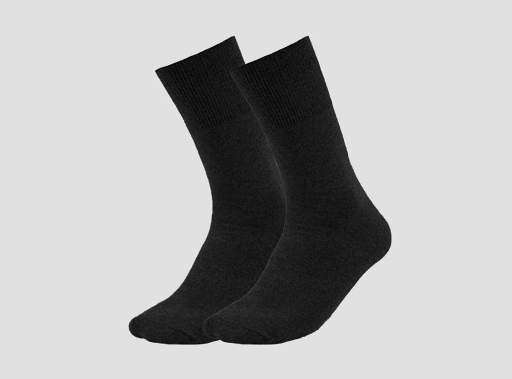 FitVille Diabetics Loose Ankle Socks Pack of 5 (Unisex) - 1