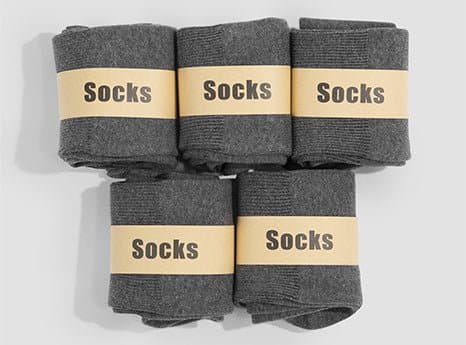 FitVille Diabetics Loose Ankle Socks Pack of 5 (Unisex) - 12