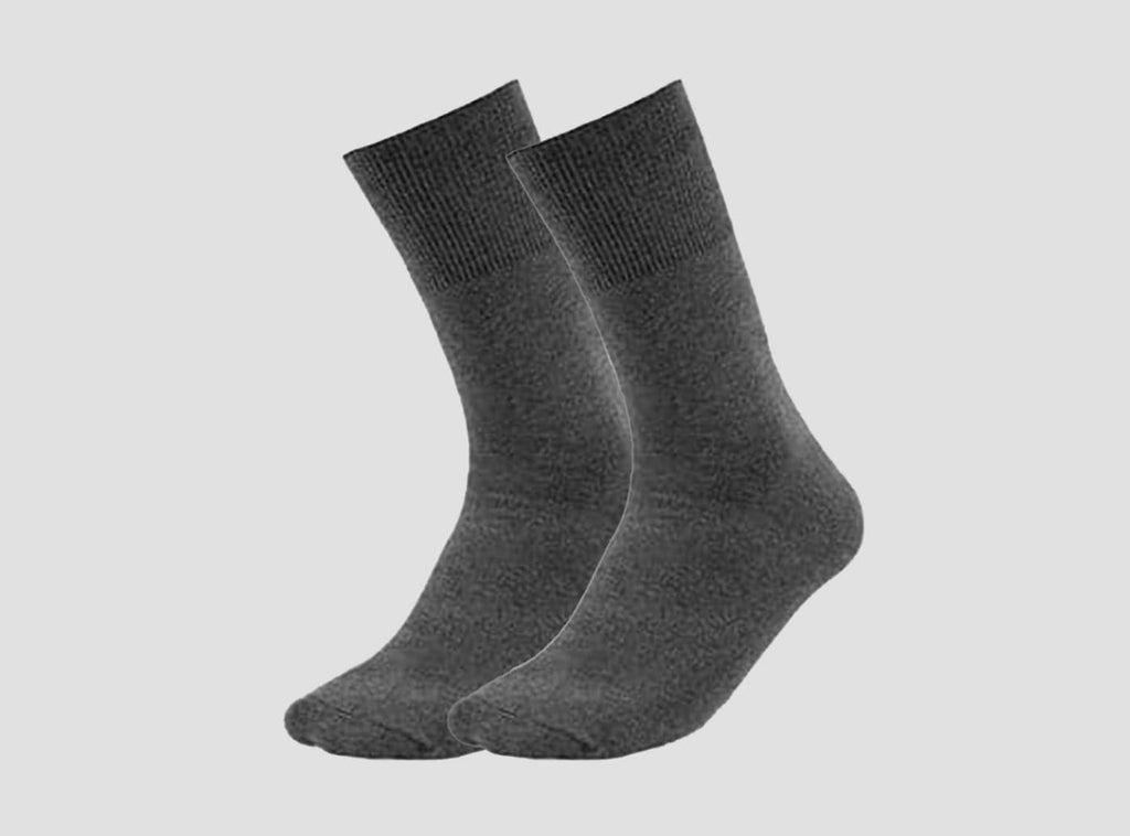 FitVille Diabetics Loose Ankle Socks Pack of 5 (Unisex) - 9