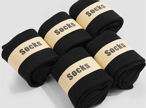 FitVille Diabetics Loose Ankle Socks Pack of 5 (Unisex) - 3