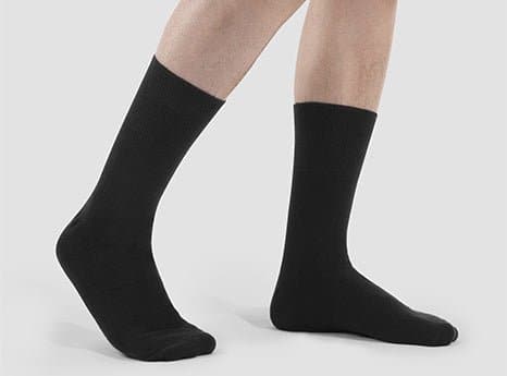 FitVille Diabetics Loose Ankle Socks Pack of 5 (Unisex) - 2