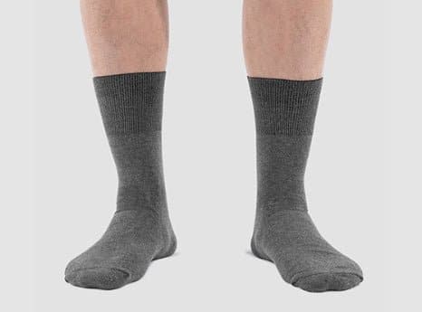 FitVille Diabetics Loose Ankle Socks Pack of 5 (Unisex) - 16
