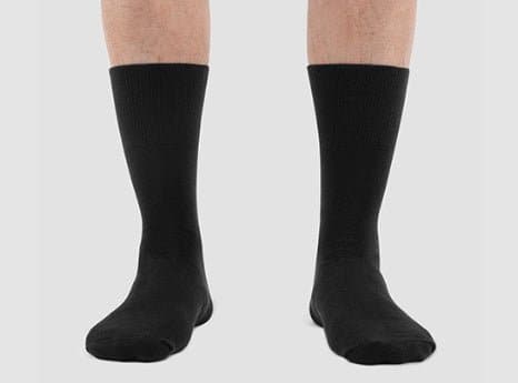 FitVille Diabetics Loose Ankle Socks Pack of 5 (Unisex) - 4