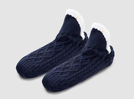 FitVille Fluffy Cozy Non - slip Slipper Socks (Unisex) - 1