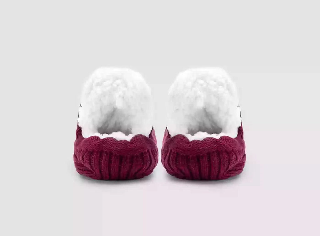 FitVille Fluffy Cozy Non - slip Slipper Socks (Unisex) - 11