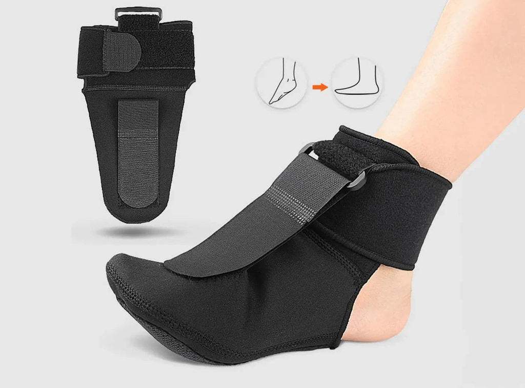 FitVille Foot Drop Orthotic Support Brace (Unisex) - 1