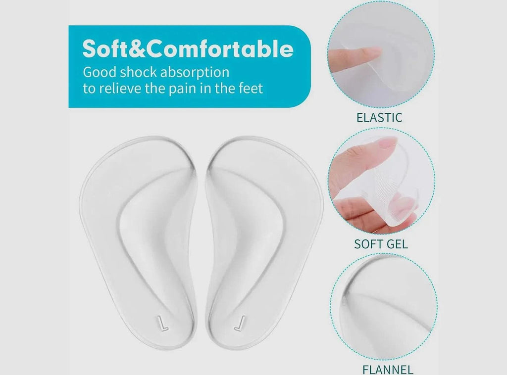 FitVille Gel Arch Support Pads (5 - Pair Bundle) - 2