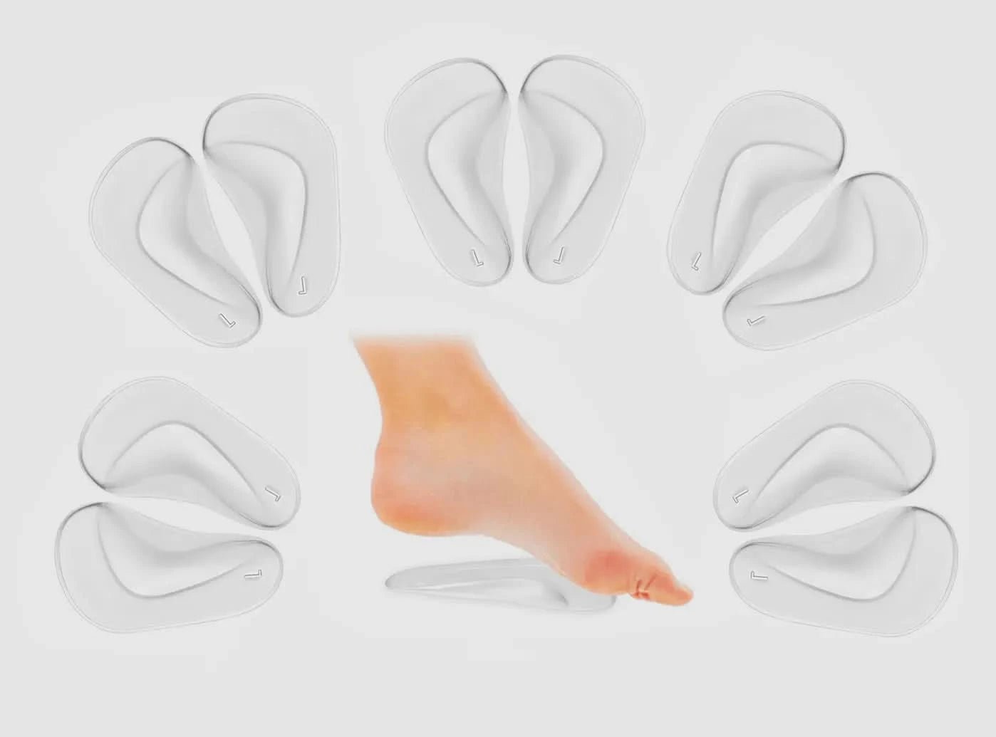 FitVille Gel Arch Support Pads (5-Pair Bundle) – FitVilleUK