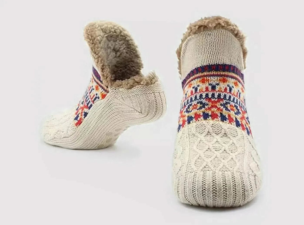 FitVille Knitted Thermal Socks (Unisex) - 7