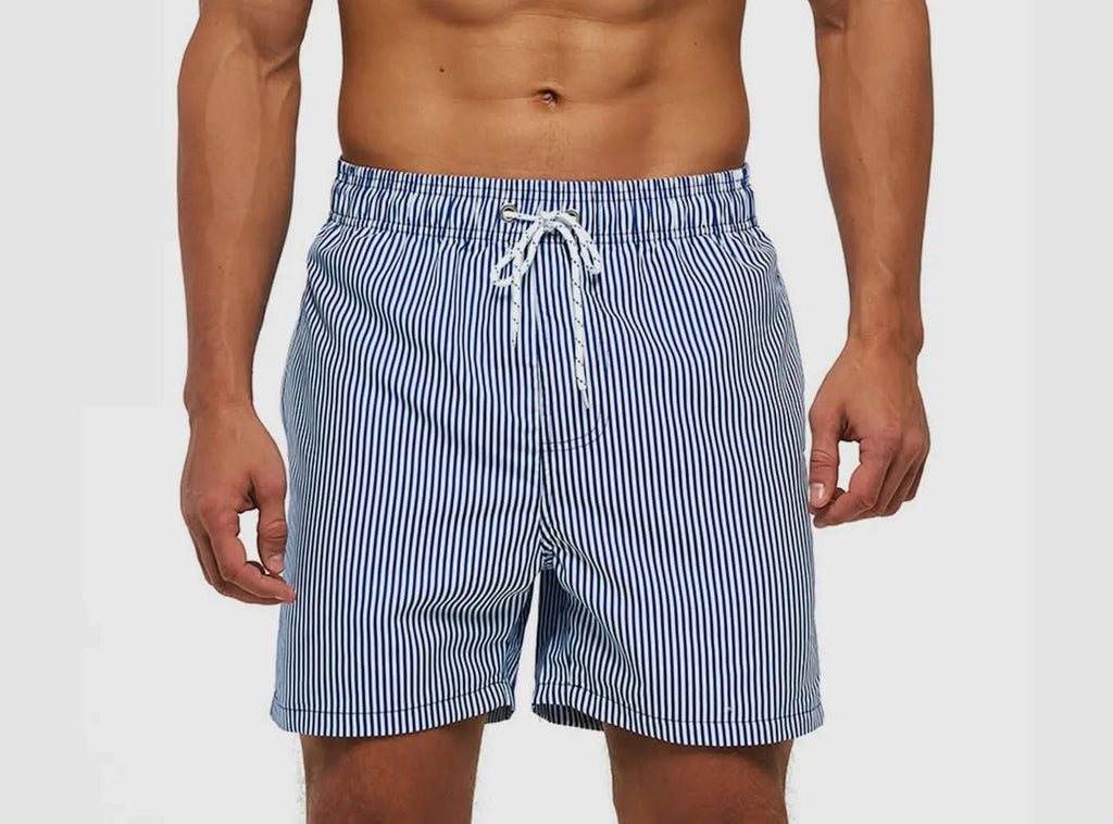 FitVille Men's 2 - in - 1 Swim Shorts - 1