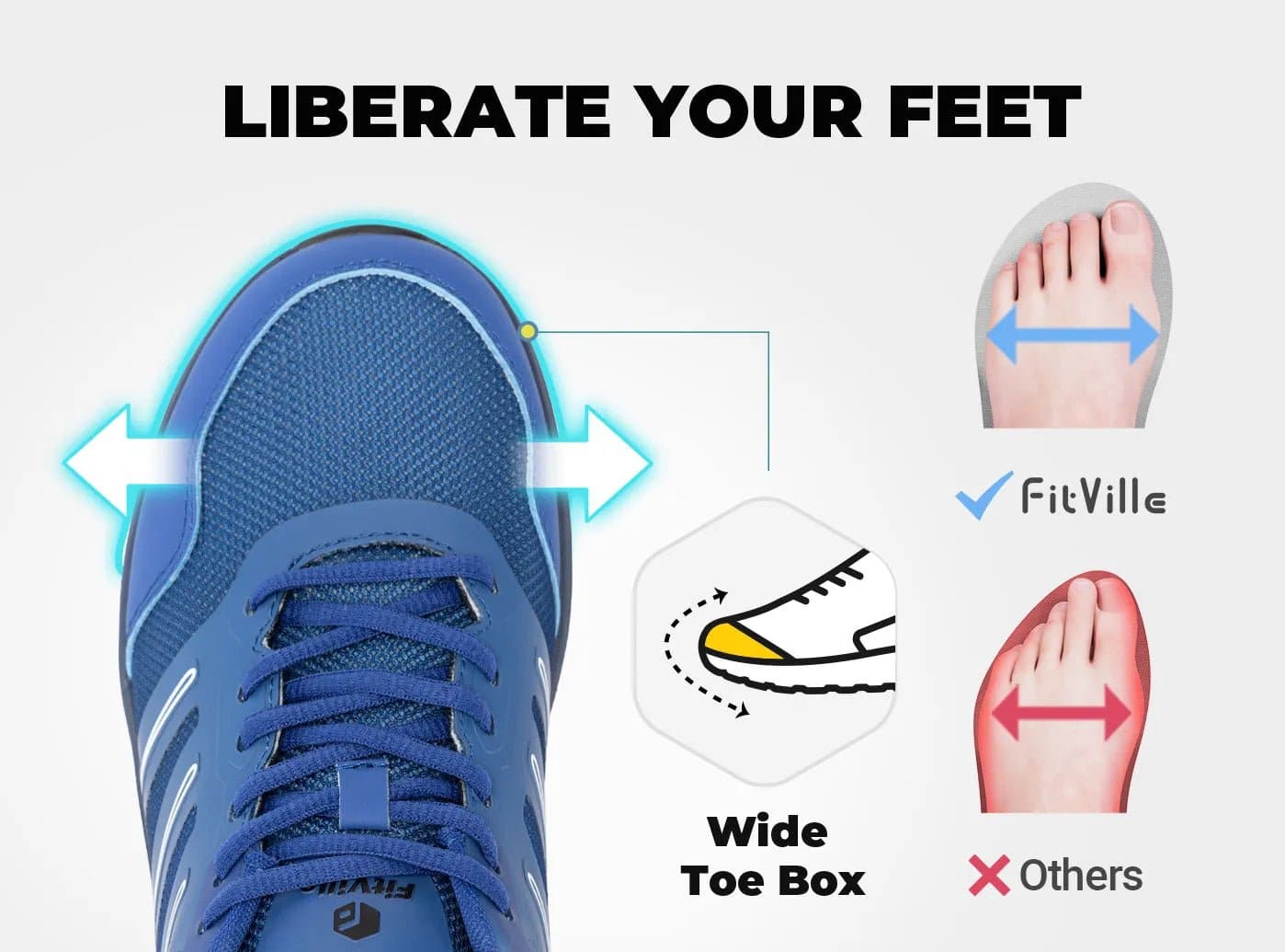 Mens trail running shoes for wide feet sales