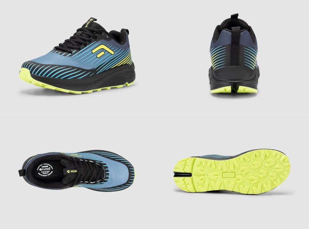 FitVille Men's AllTraction Trail Running Shoes V2 - 7