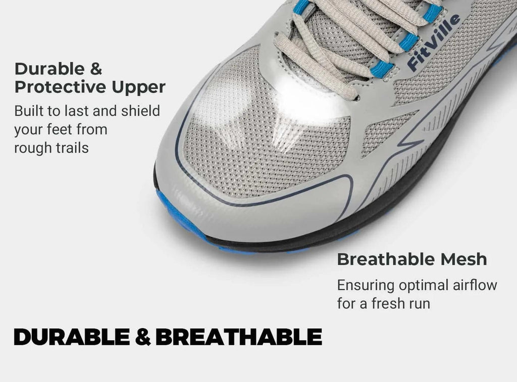 FitVille Men's AllTraction Trail Running Shoes V3 - 13