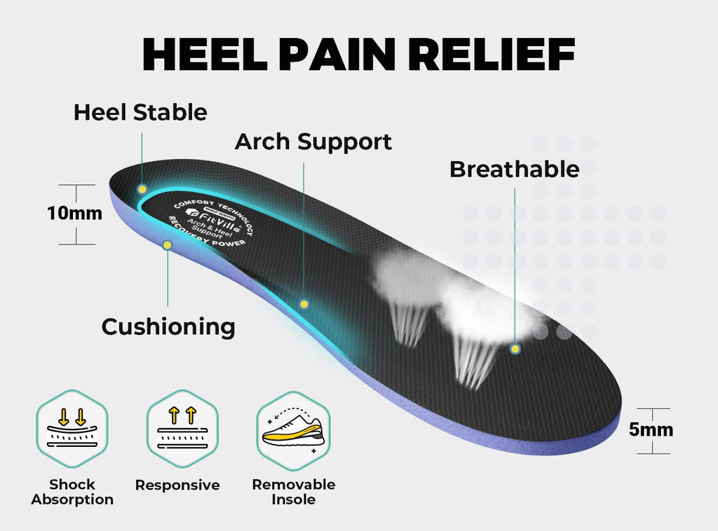 FitVille Men's AllTraction Trail Running Shoes V5 - 6