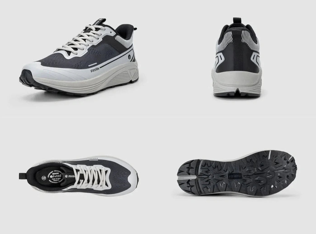 FitVille Men's AllTraction Trail Running Shoes V5 - 8