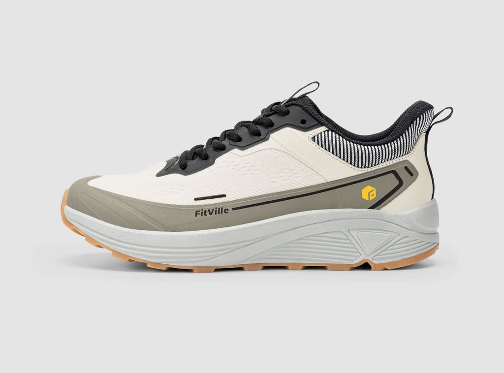 FitVille Men's AllTraction Trail Running Shoes V5 - 10