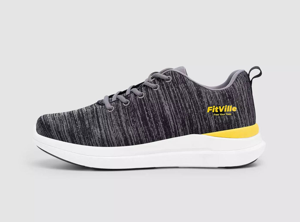 FitVille Men's ArchPower FlyWave Running Shoes V1 - 1