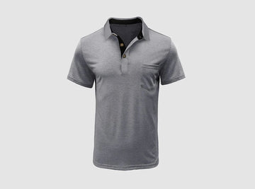 FitVille Men's Breezy Flex Polo V1 - 1