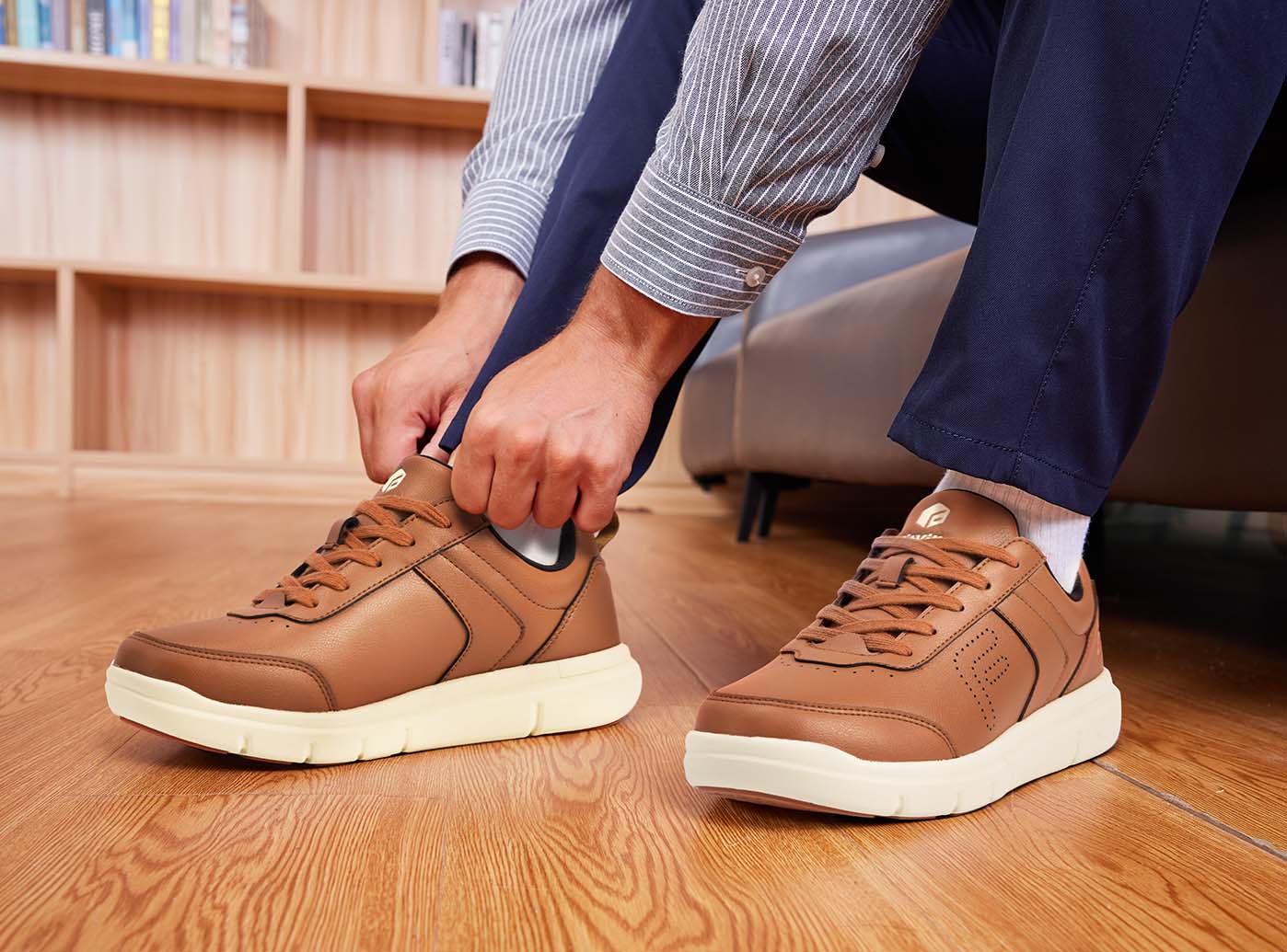 Business Casual Best Stability Casual Shoes FitVille Men's