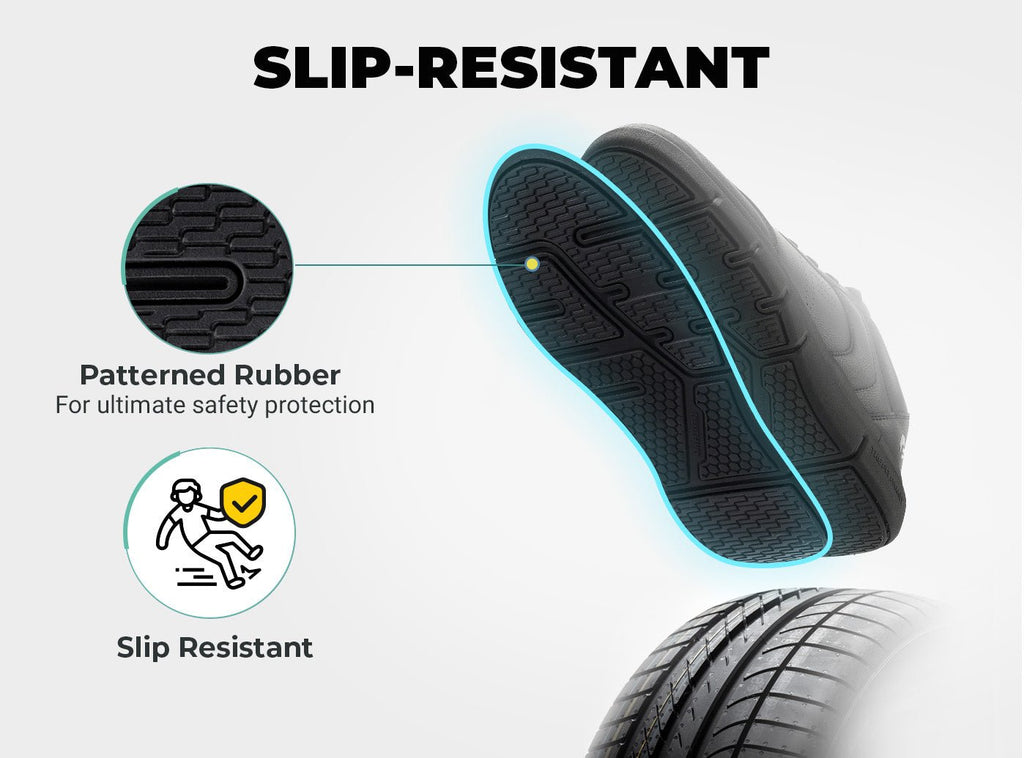 FitVille Men's BriskWalk Deluxe Lace - up Business Casual Sneaker V1 - 13