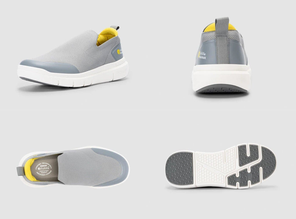 FitVille Men's BriskWalk Recovery Slip - On V1 - 13