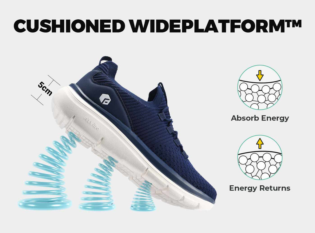 FitVille Men's Cloud Wanderer Slip - On V4 - 21