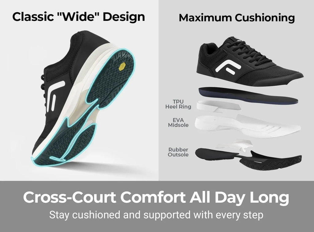 FitVille Men's Court Tennis Amadeus V3 - 11