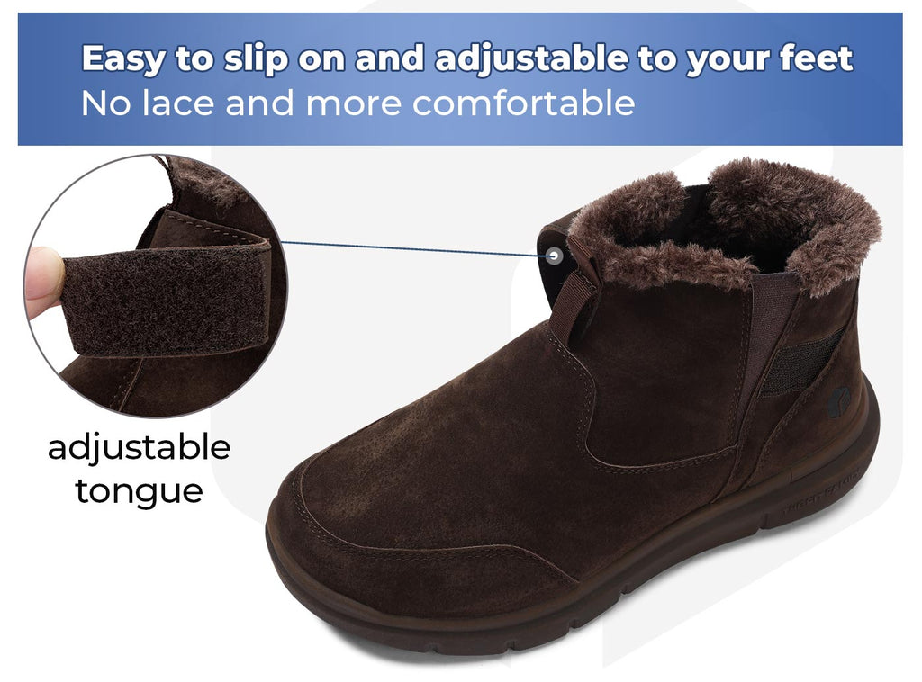 FitVille Men's CozyCore Winter Boots V1 - 12