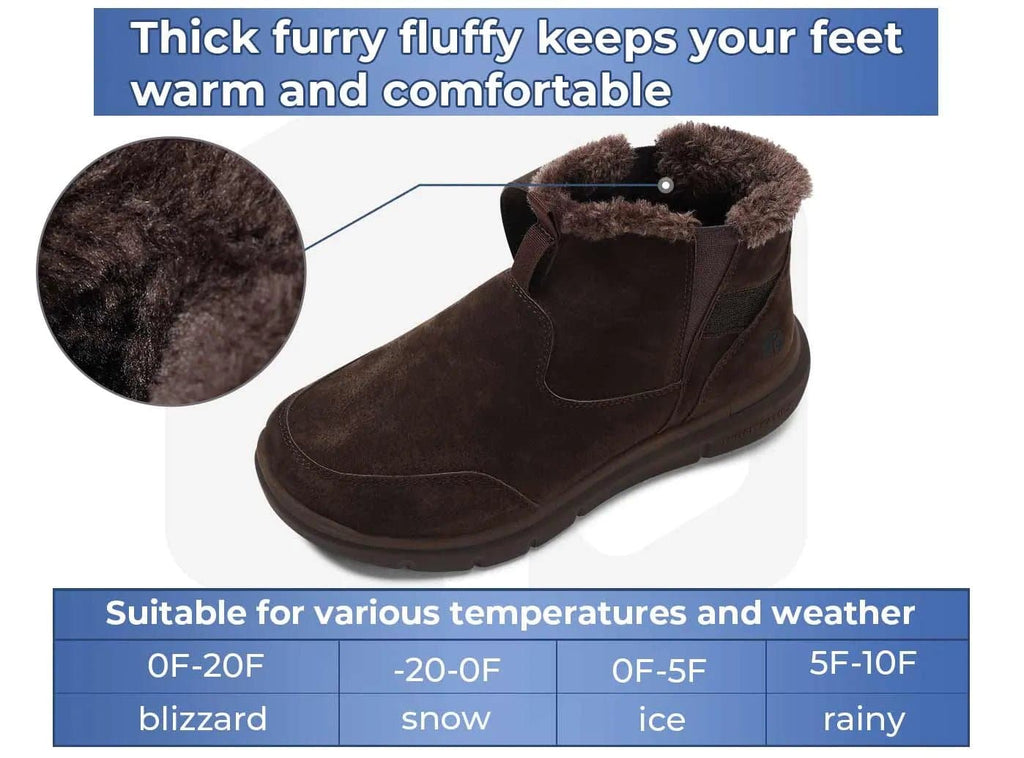FitVille Men's CozyCore Winter Boots V1 - 13