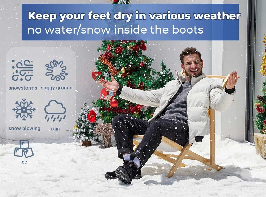 FitVille Men's CozyCore Winter Boots V1 - 6