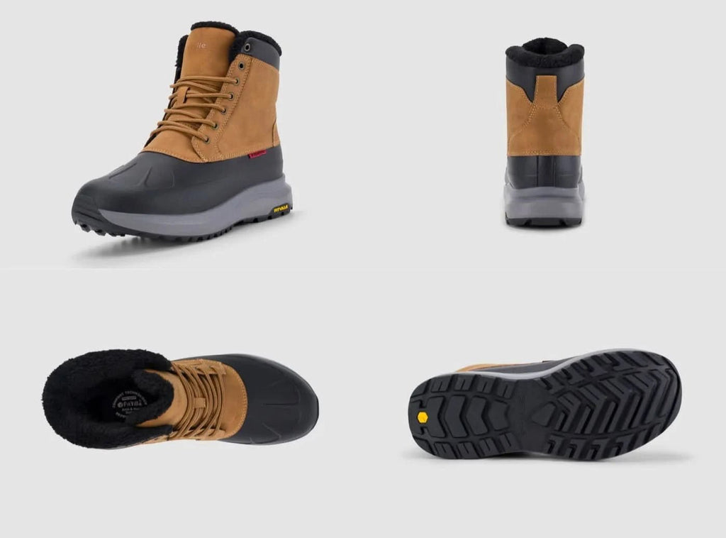 FitVille Men's CozyCore Winter Boots V10 - 9