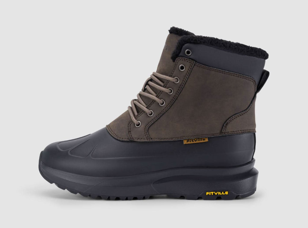 FitVille Men's CozyCore Winter Boots V10 - 11