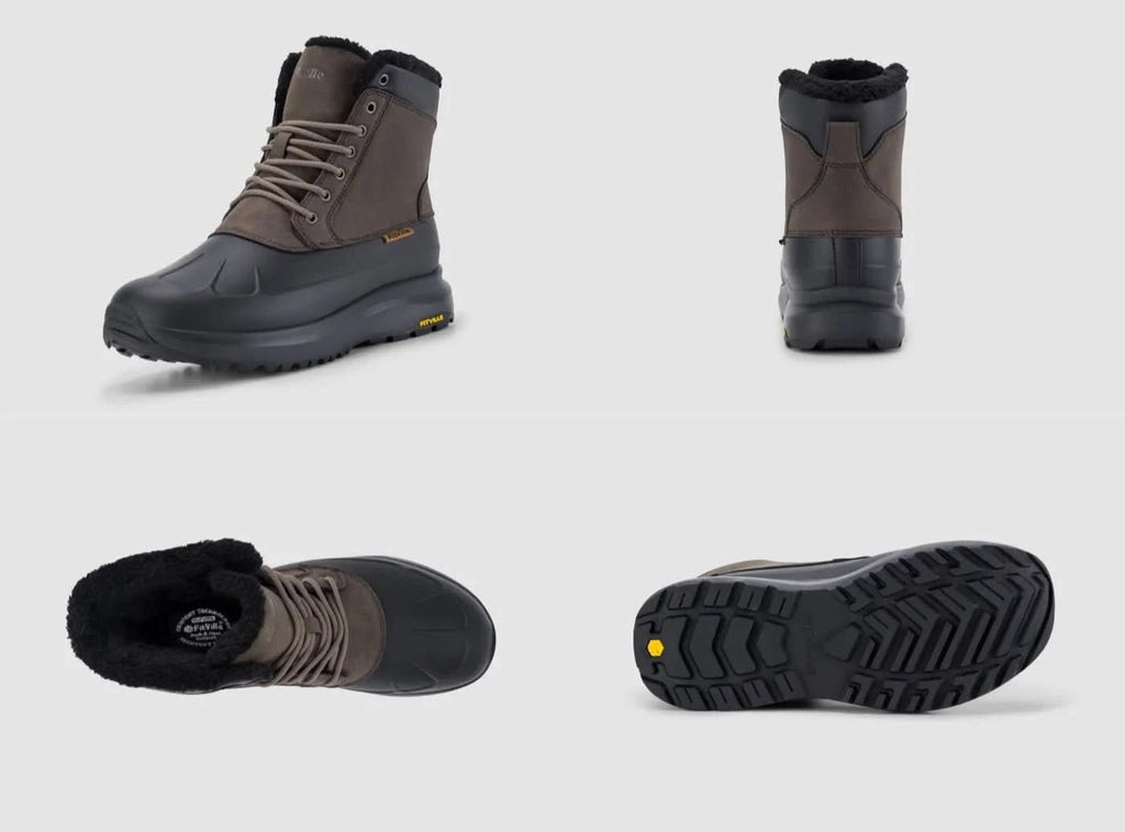 FitVille Men's CozyCore Winter Boots V10 - 19