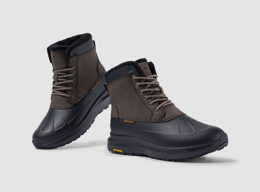 FitVille Men's CozyCore Winter Boots V10 - 20