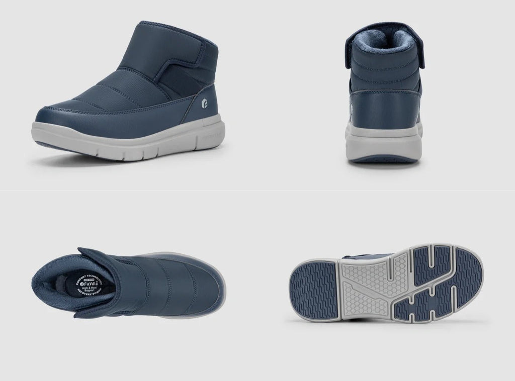 FitVille Men's CozyCore Winter Boots V14 - 3