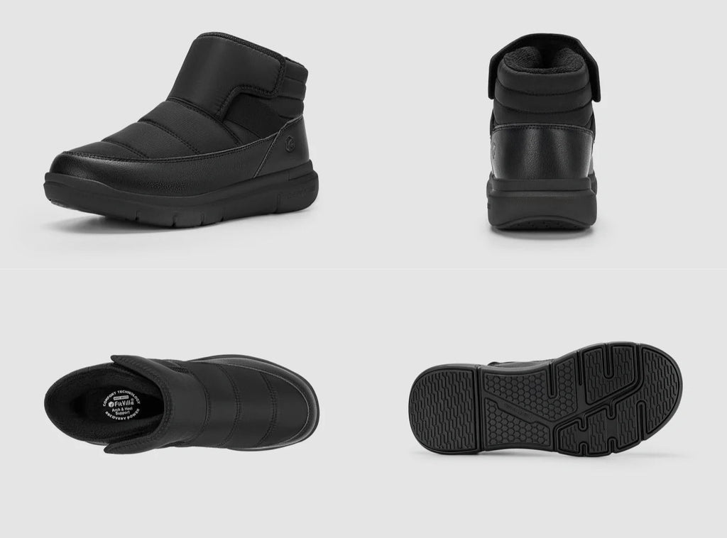 FitVille Men's CozyCore Winter Boots V14 - 7