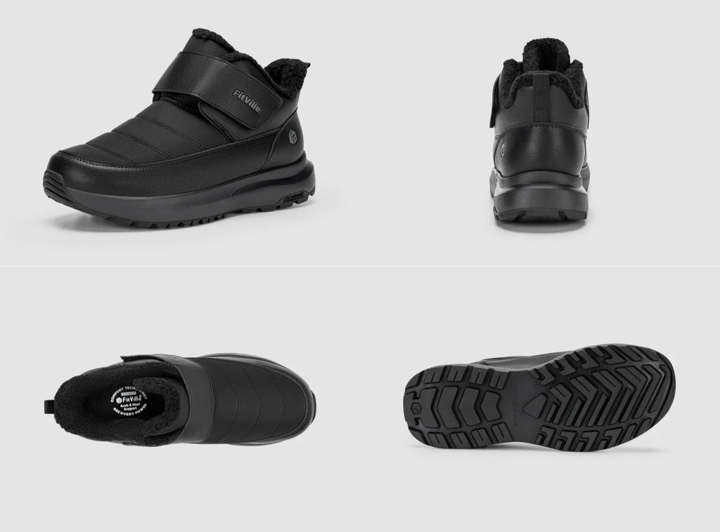 FitVille Men's CozyCore Winter Boots V15 - 3